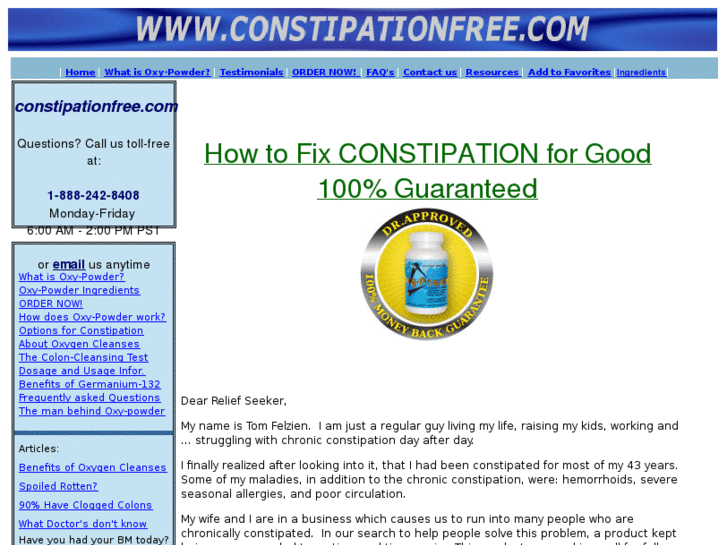 www.constipationfree.com