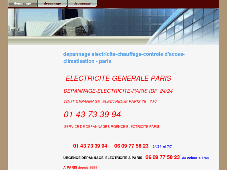 www.depannage-electricite-paris.com