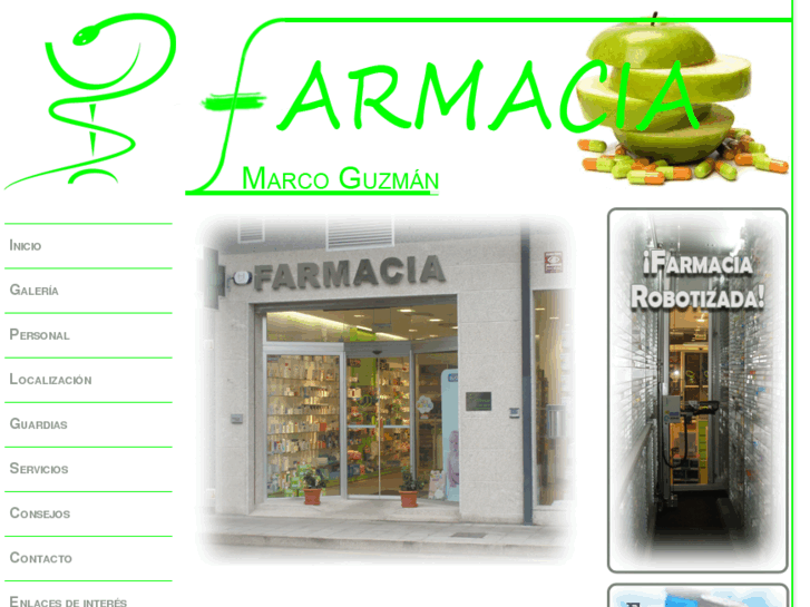 www.farmaciamarcoguzman.com