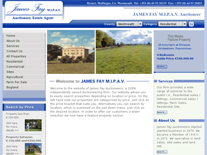 www.jamesfayauctioneers.com