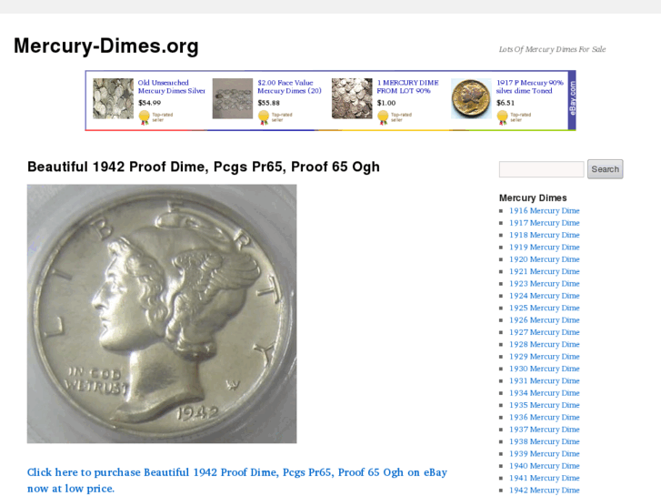 www.mercury-dimes.org