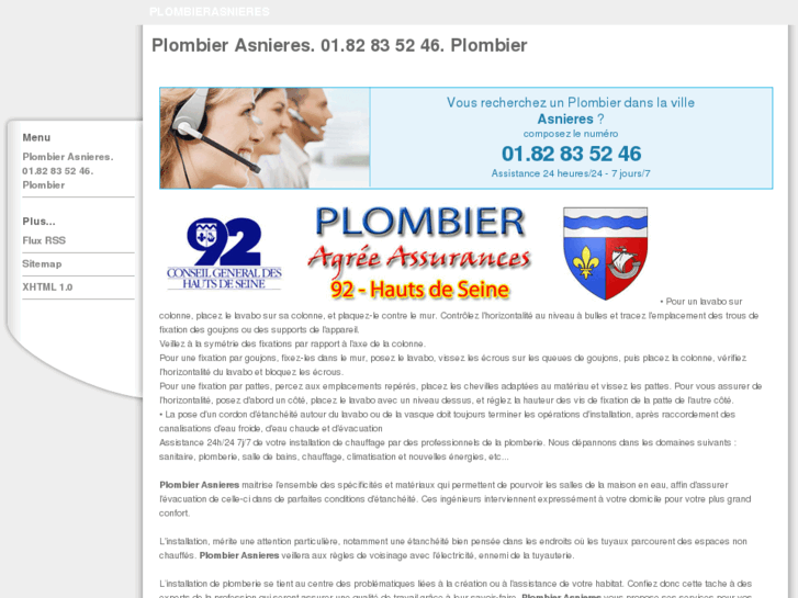 www.plombierasnieres.com