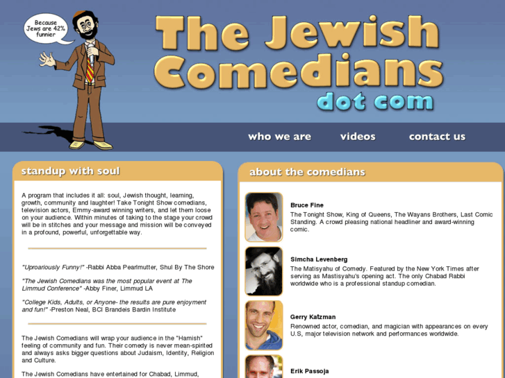 www.thejewishcomedians.com