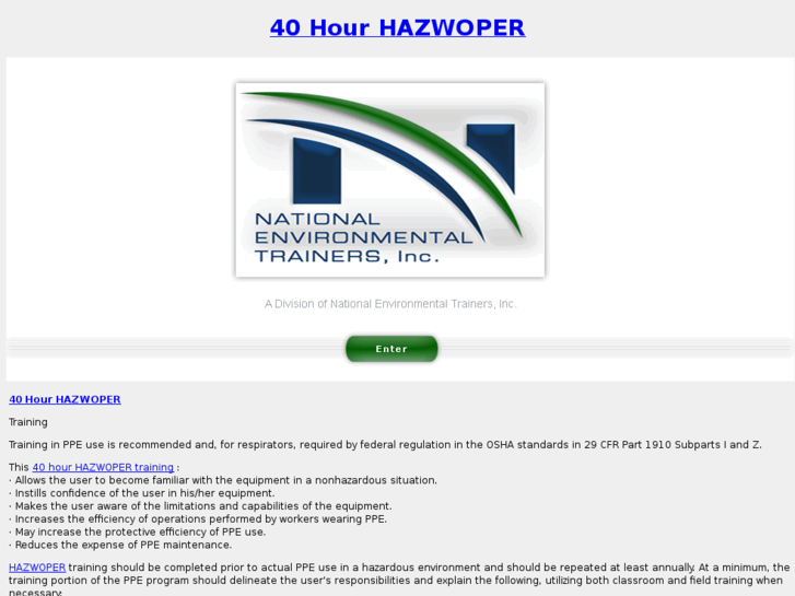 www.40hourhazwoperinc.com