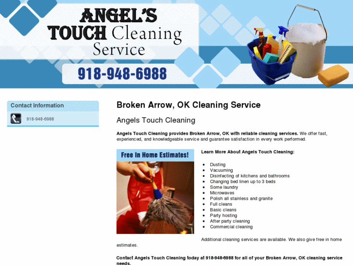 www.angelstouchhousecleaning.com