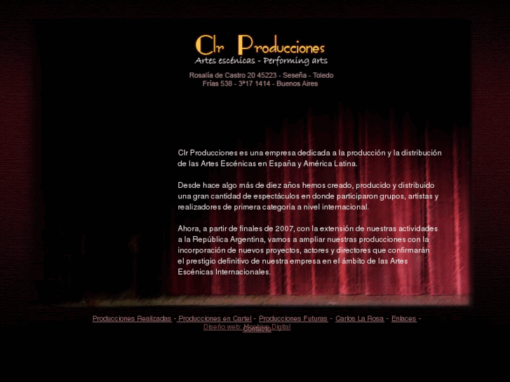 www.clrproducciones.com