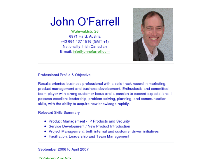 www.johnofarrell.com