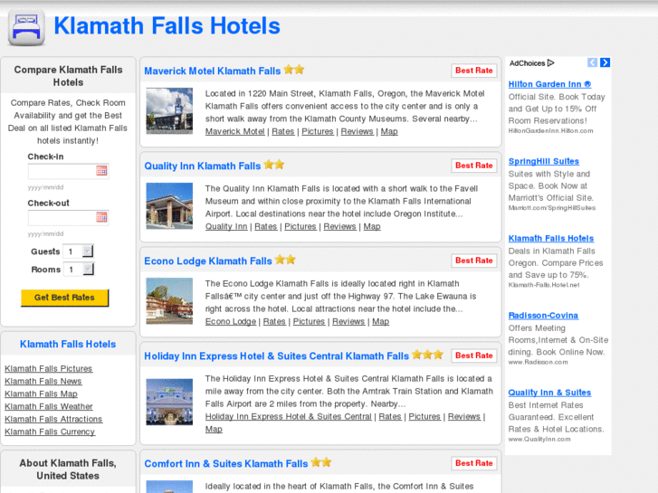 www.klamathhotels.com