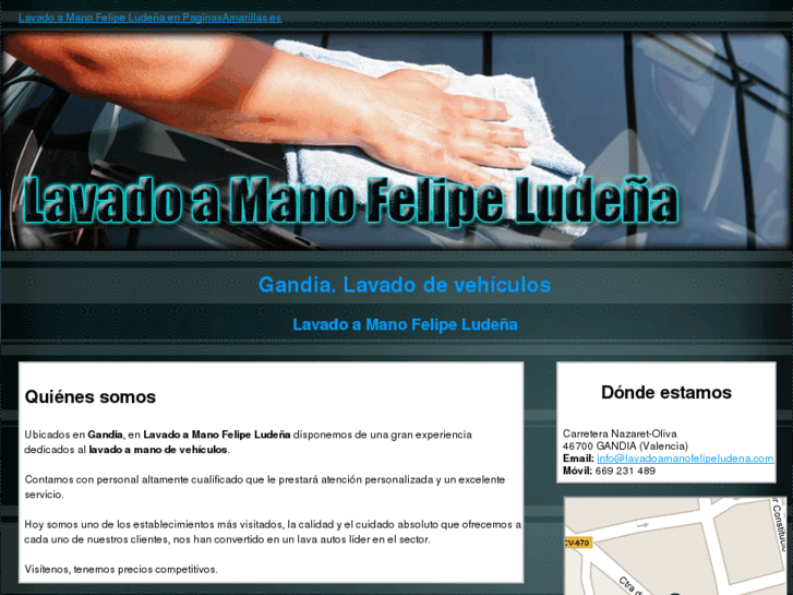 www.lavadoamanofelipeludena.com