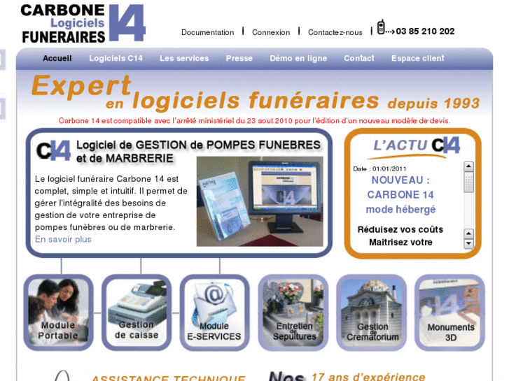 www.logiciels-carbone14.fr