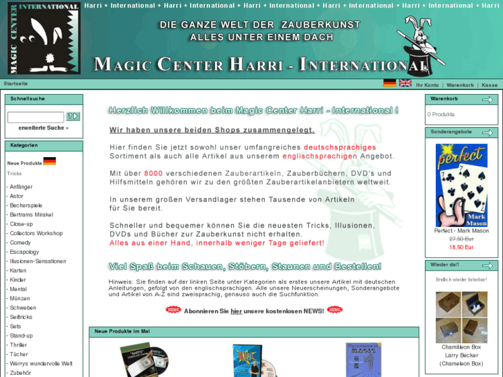 www.magiccenterinternational.de