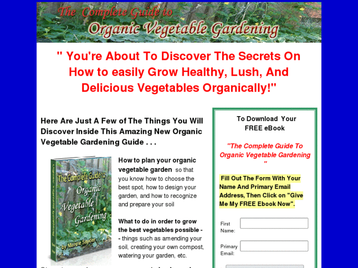 www.organicvegetablegardeningguide.com