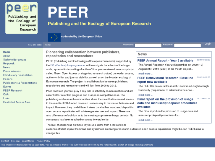 www.peerproject.eu