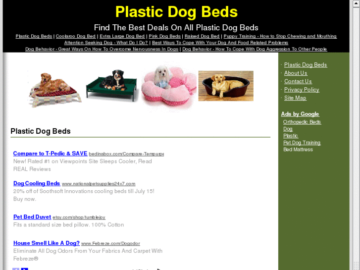 www.plasticdogbed.net