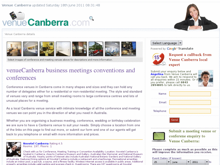 www.venuecanberra.com