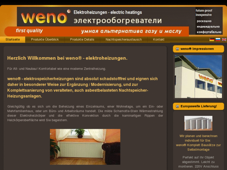 www.weno-electric-heating.com