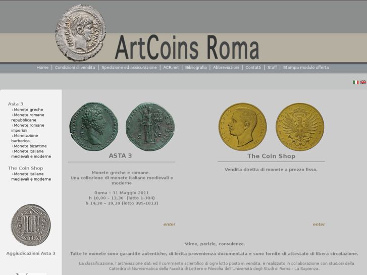 www.artcoinsroma.com