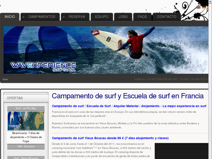 www.campamentodesurf.com