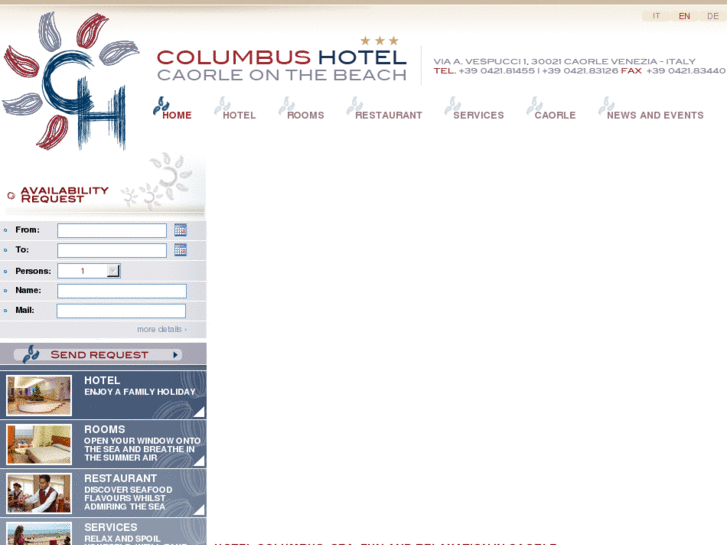 www.columbushotelcaorle.com