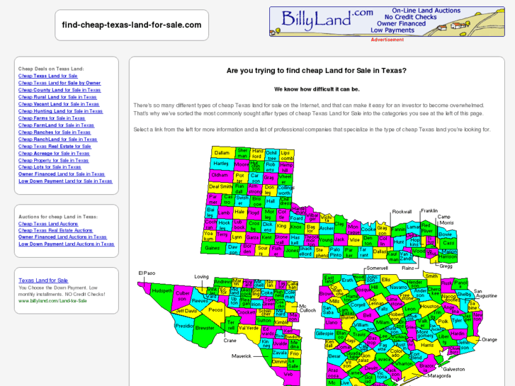 www.find-cheap-texas-land-for-sale.com