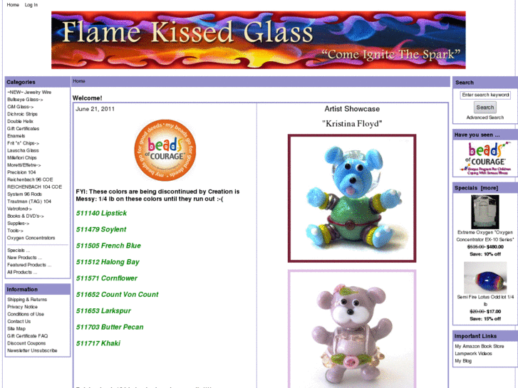 www.flamekissedglass.com