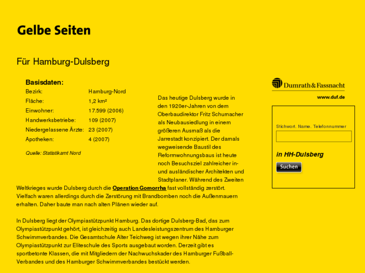 www.gelbeseiten-dulsberg.com