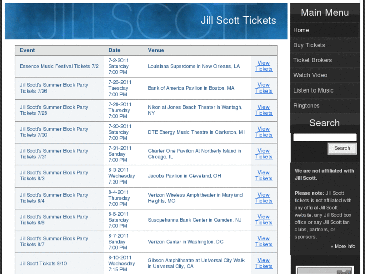 www.jillscotttickets.com