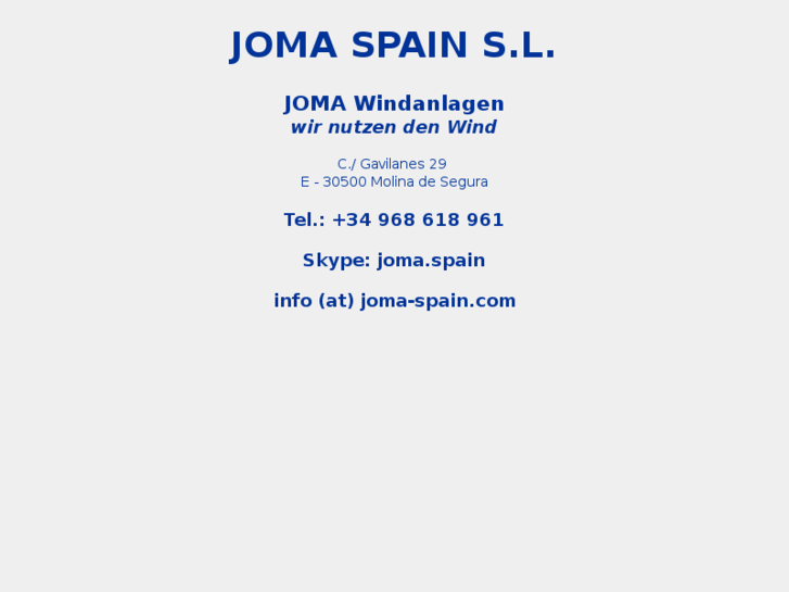 www.joma-spain.es