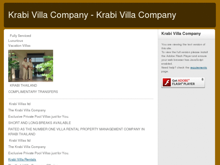 www.krabivillacompany.com