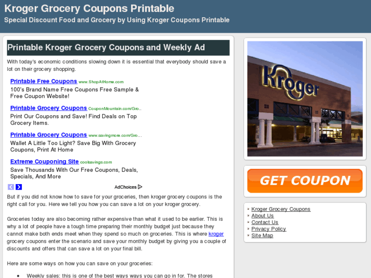 www.krogergrocerycoupons.net