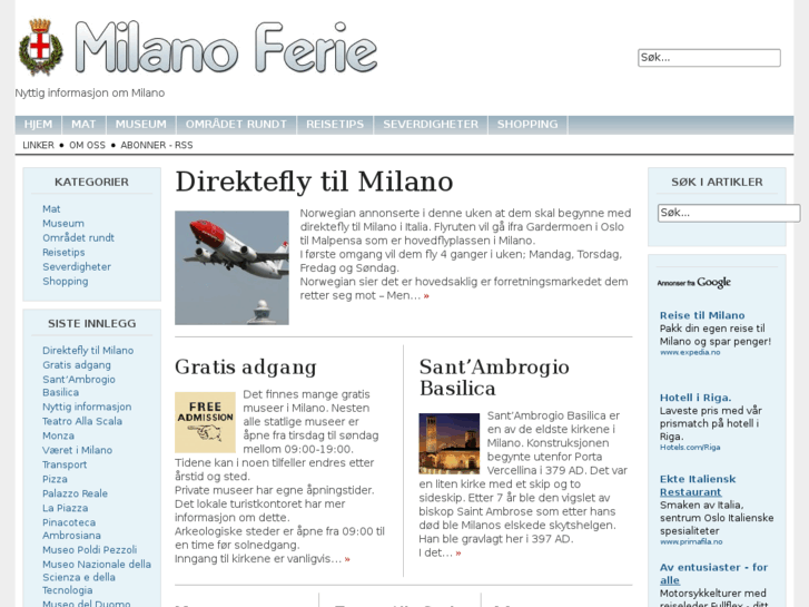 www.milanoferie.no