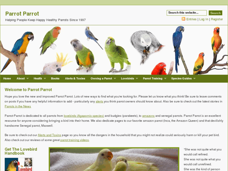 www.parrotparrot.com