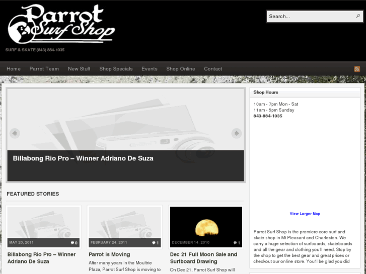 www.parrotsurfshop.com