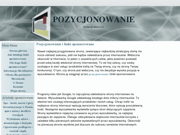 www.pozycjawnecie.biz