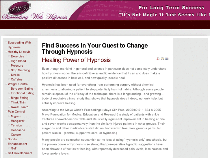 www.succeedingwithhypnosis.com