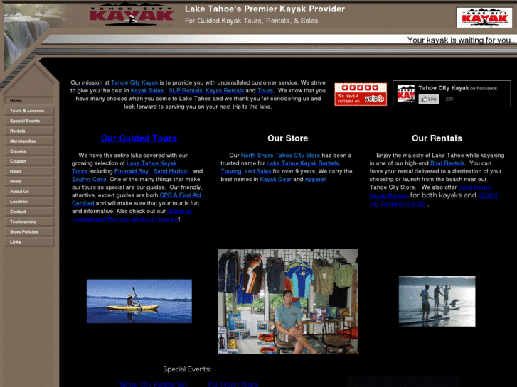 www.tahoecitykayak.net
