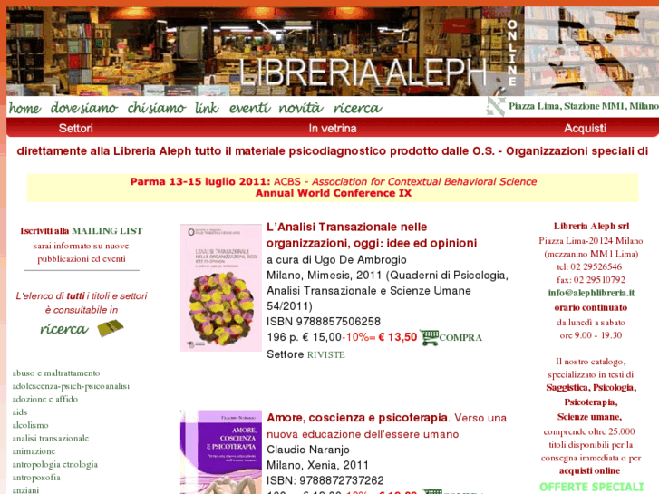 www.alephlibreria.it