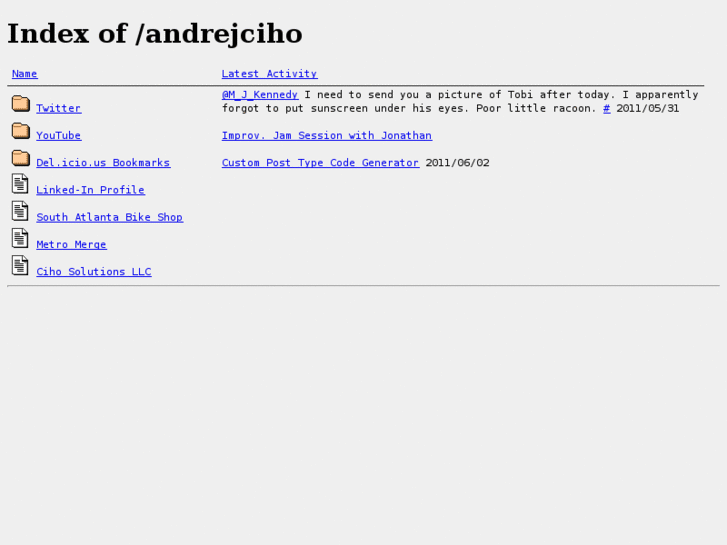 www.andrejciho.com