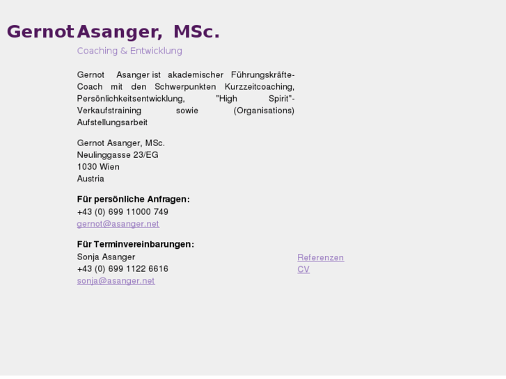 www.asanger.net