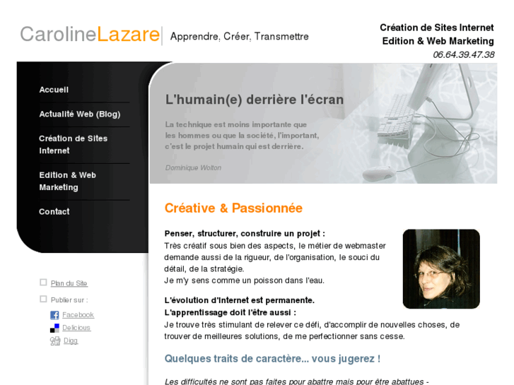 www.caroline-lazare.com