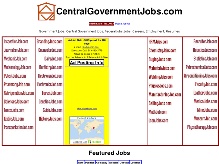 www.centralgovernmentjob.com