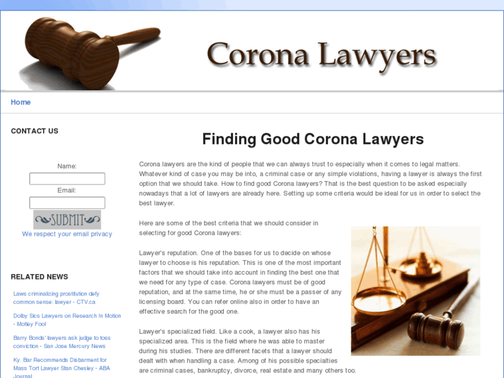 www.coronalawyers.org