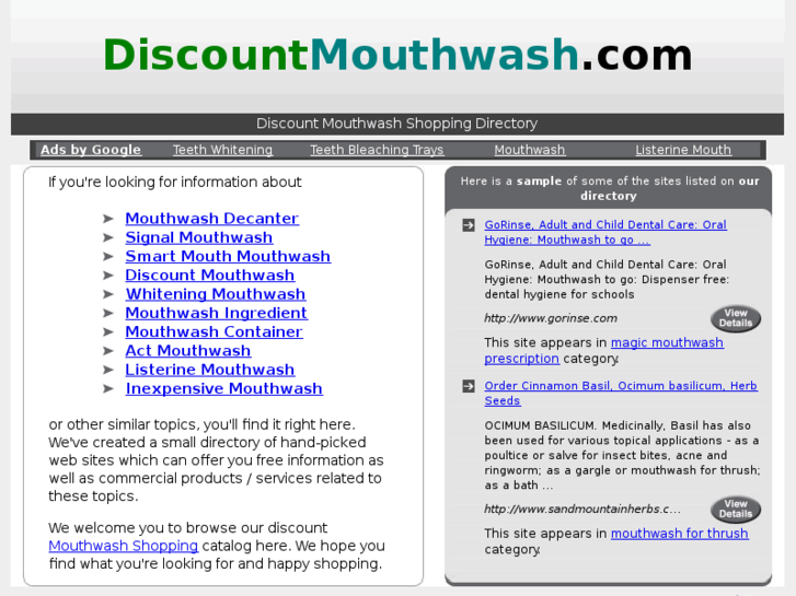 www.discountmouthwash.com