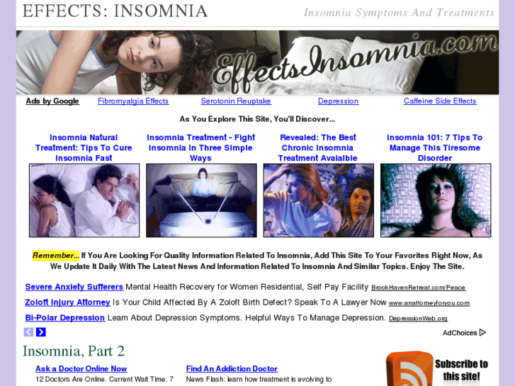 www.effectsinsomnia.com