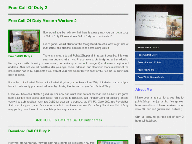 www.freecallofduty2.com