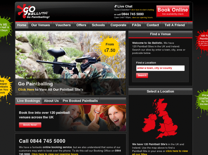 www.go-ballistic-paintballing.com