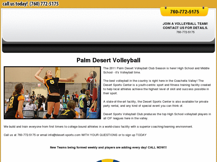 www.palmdesertvolleyball.com