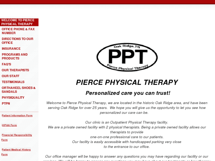 www.piercephysicaltherapy.com