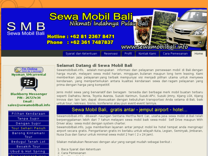 www.sewamobilbali.info