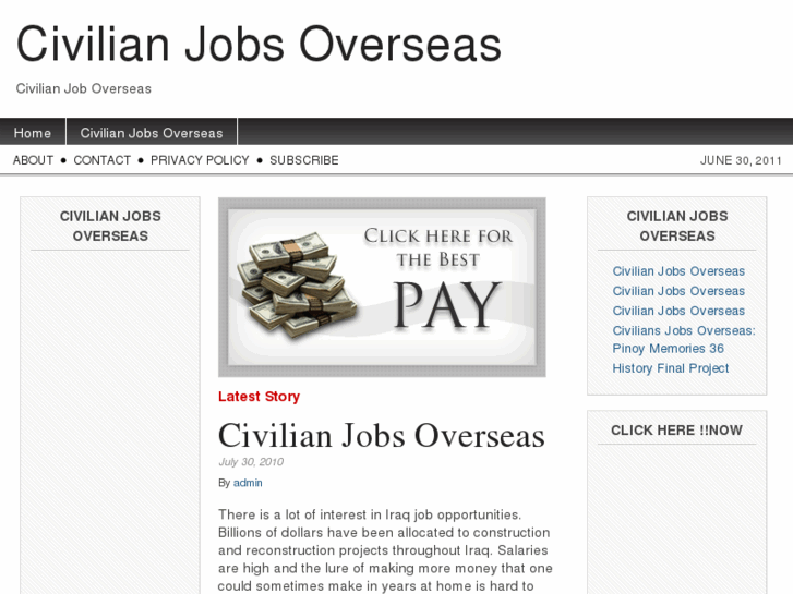 www.civilianjobsoverseas.net